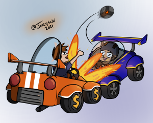 Rocket League Illustration